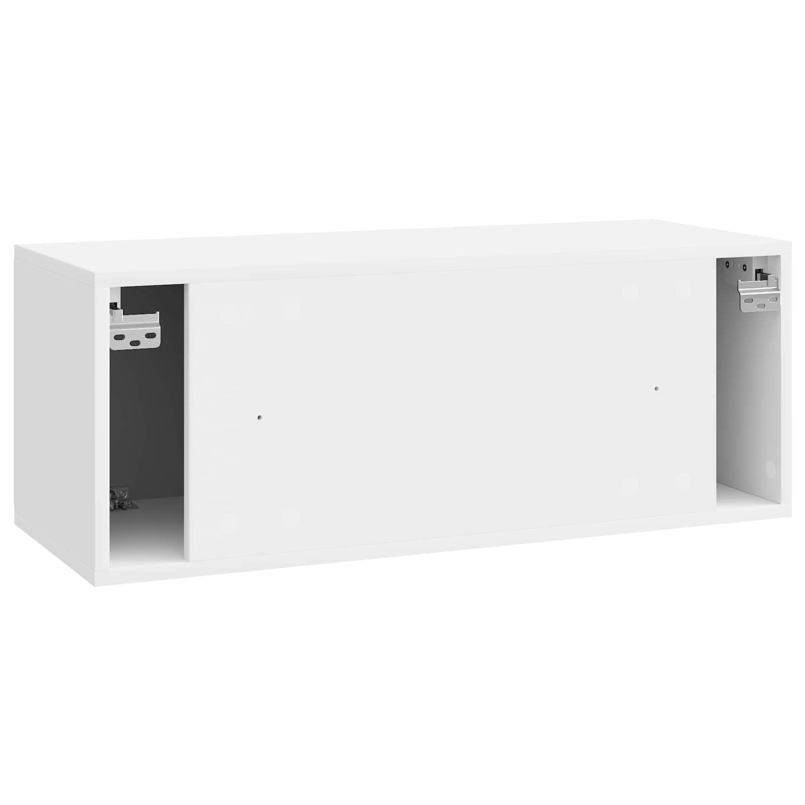 TV ormar za zid 78,5 x 31 x 30 cm Bijela visokog sjaja