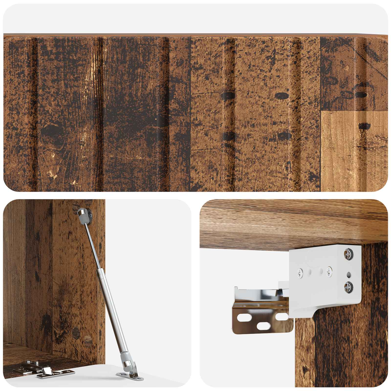 TV ormar za zid 78,5 x 31 x 30 cm Staro drvo Konstruirano drvo