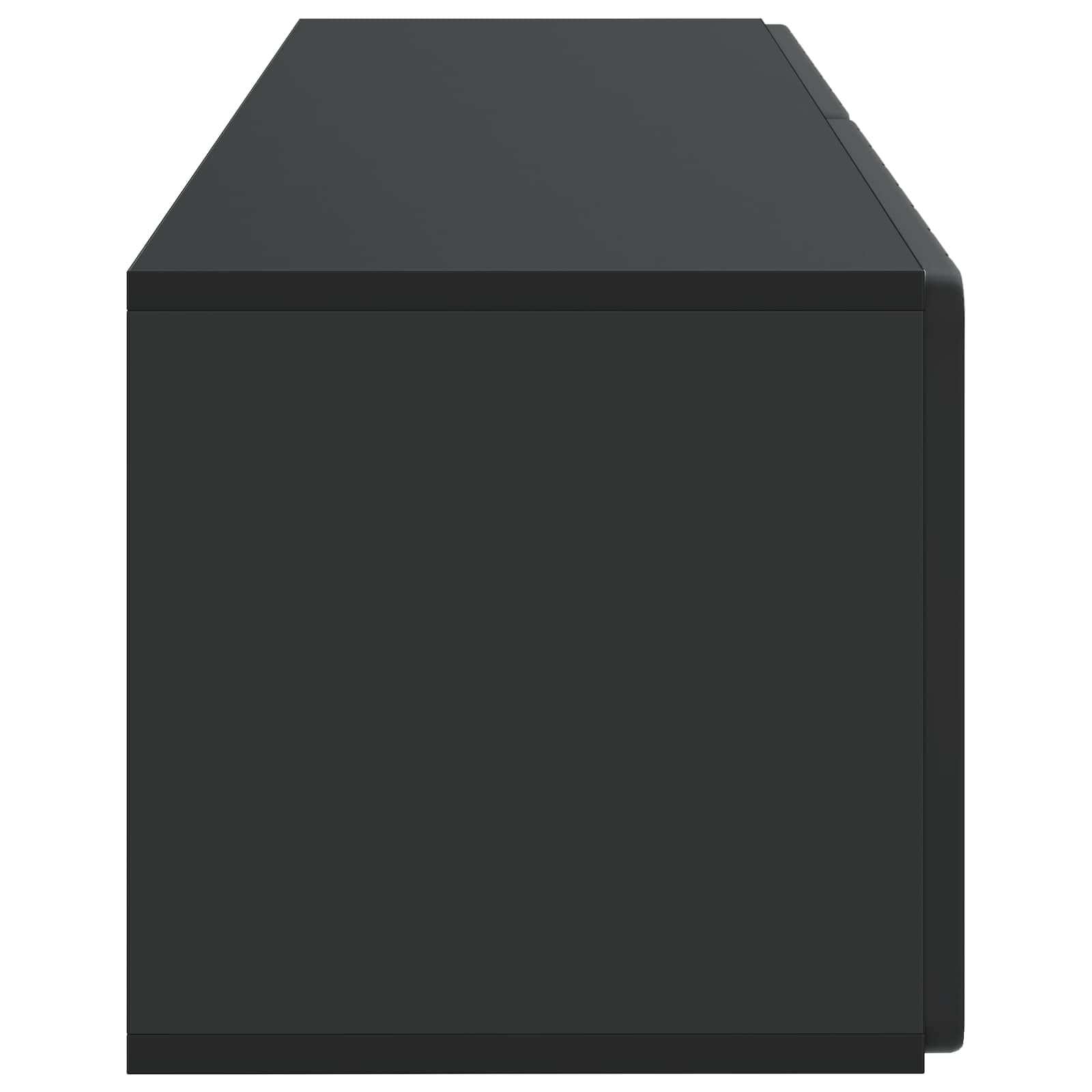 TV ormar za zid 98 x 31 x 30 cm Crna Konstruirano drvo
