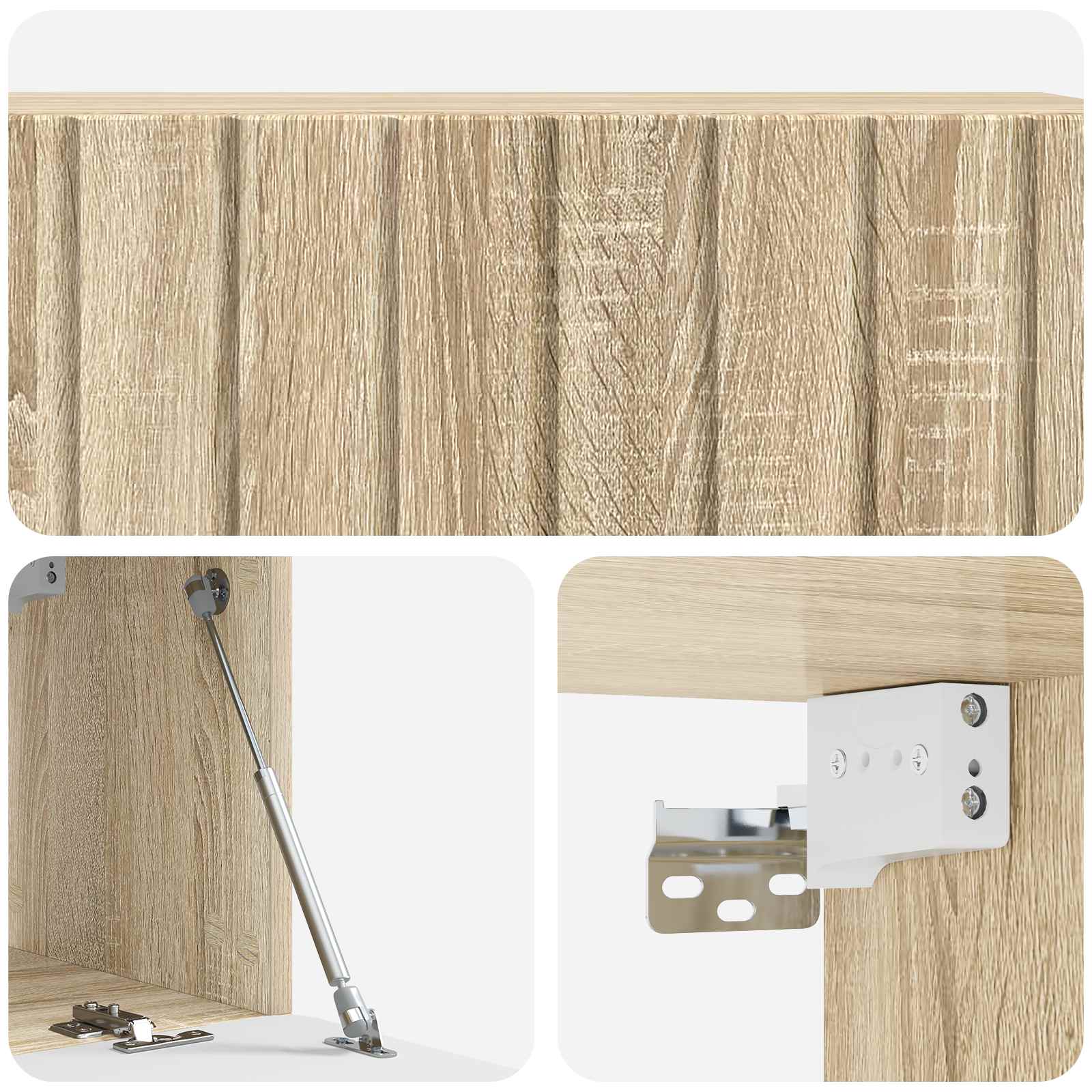 TV ormar za zid 98 x 31 x 30 cm Hrast sonoma Konstruirano drvo