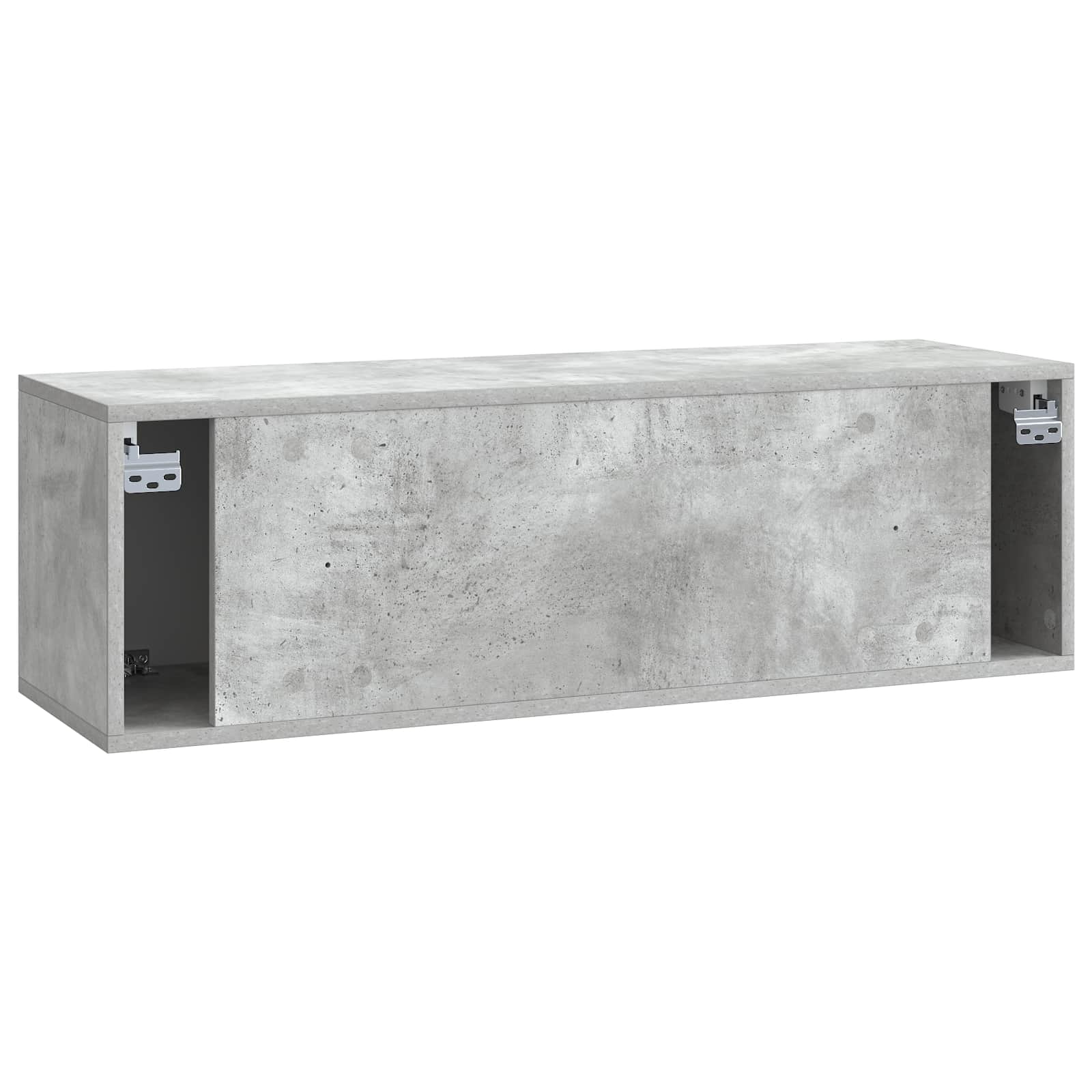 TV ormar za zid 98 x 31 x 30 cm Betonska siva Konstruirano drvo