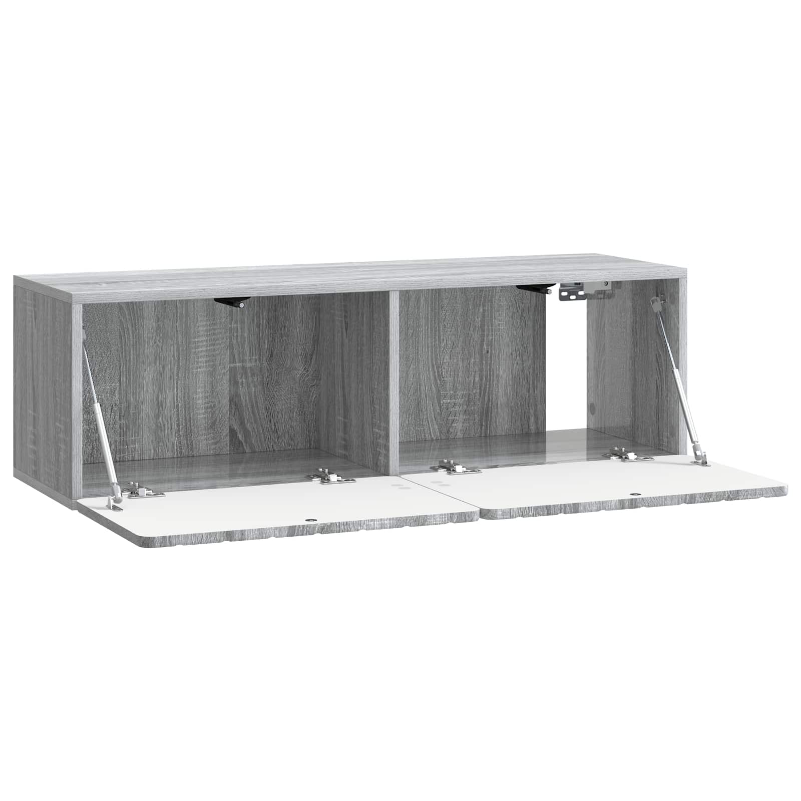 TV ormar za zid Siva sonoma 98 x 31 x 30 cm Konstruirano drvo