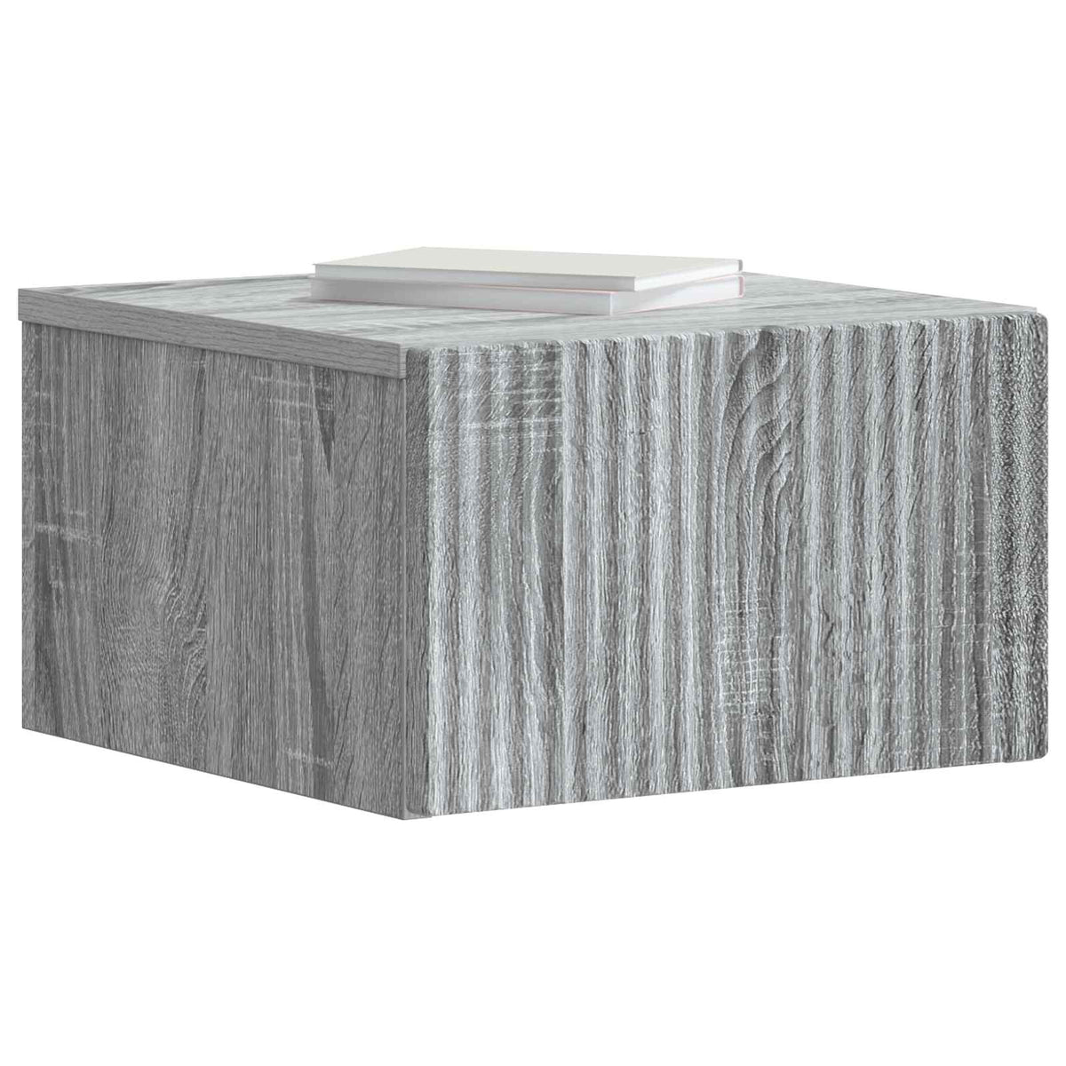 Noćni ormarić za montažu na zid Siva sonoma 33 x 34,5 x 20 cm
