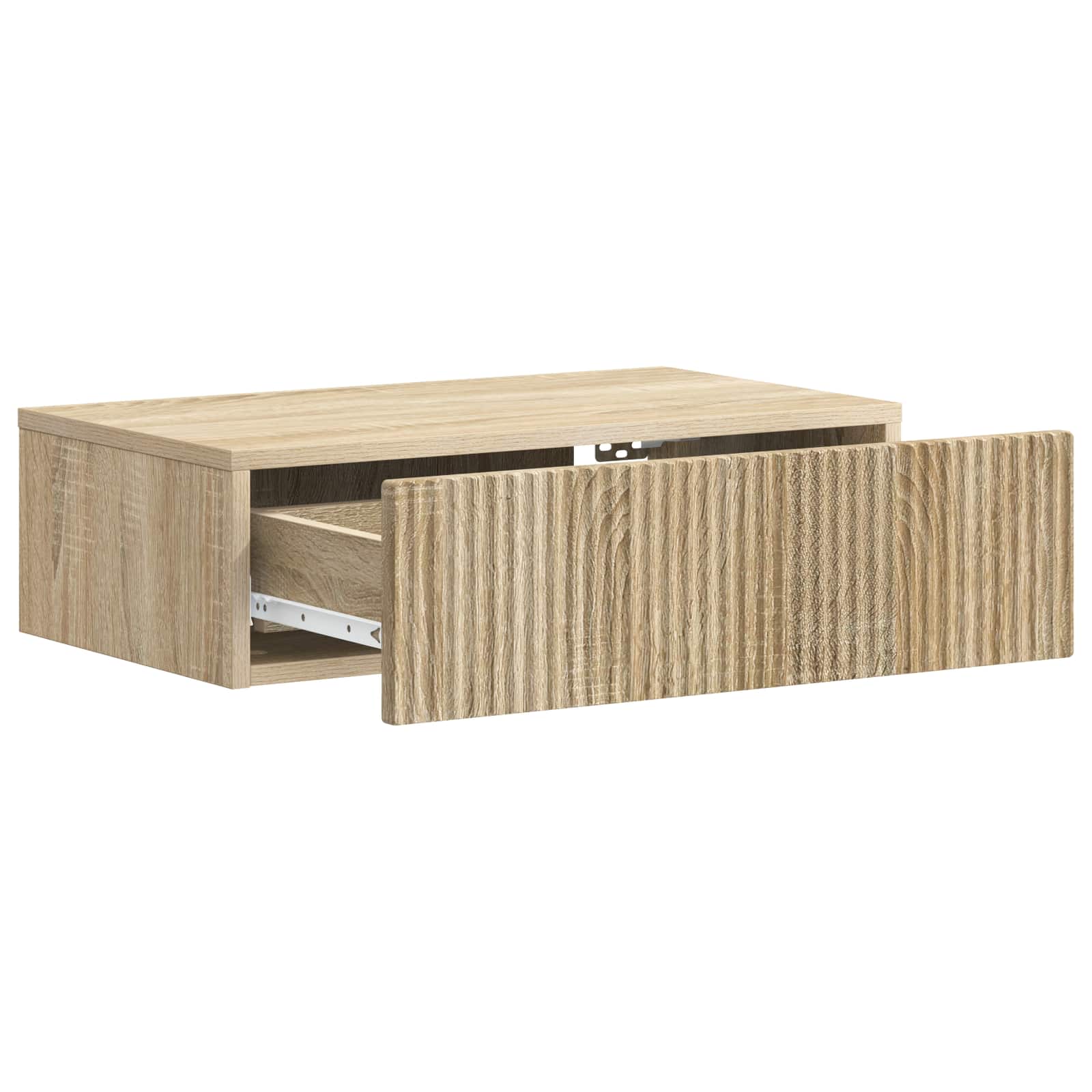 Stolna montirana na zid Hrast sonoma 59 x 34,5 x 17 cm
