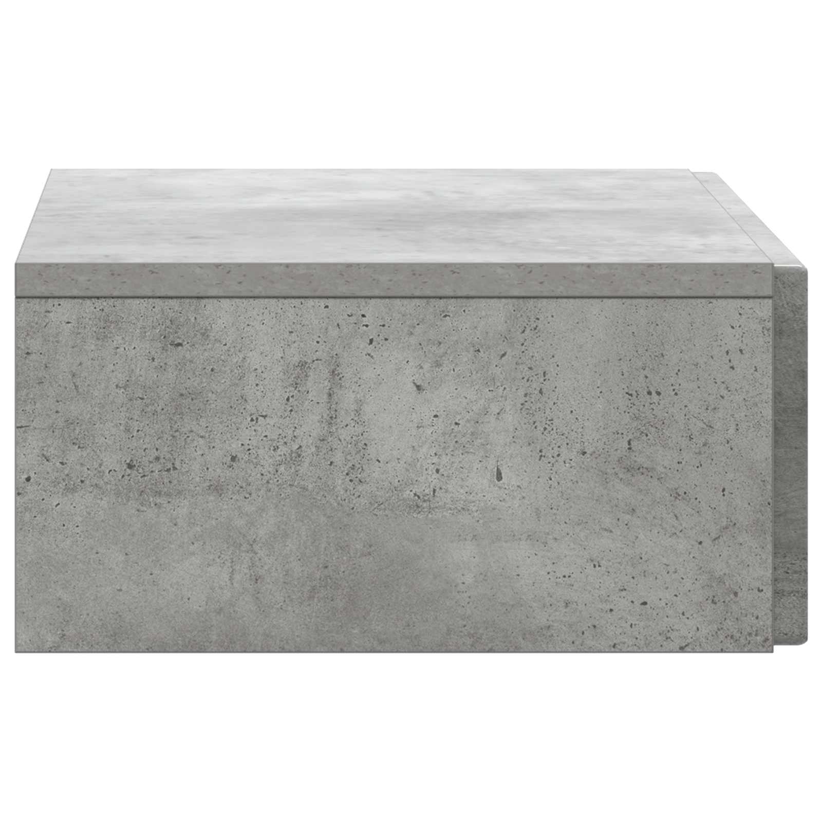 Stolna montirana na zid Betonska siva 59 x 34,5 x 17 cm