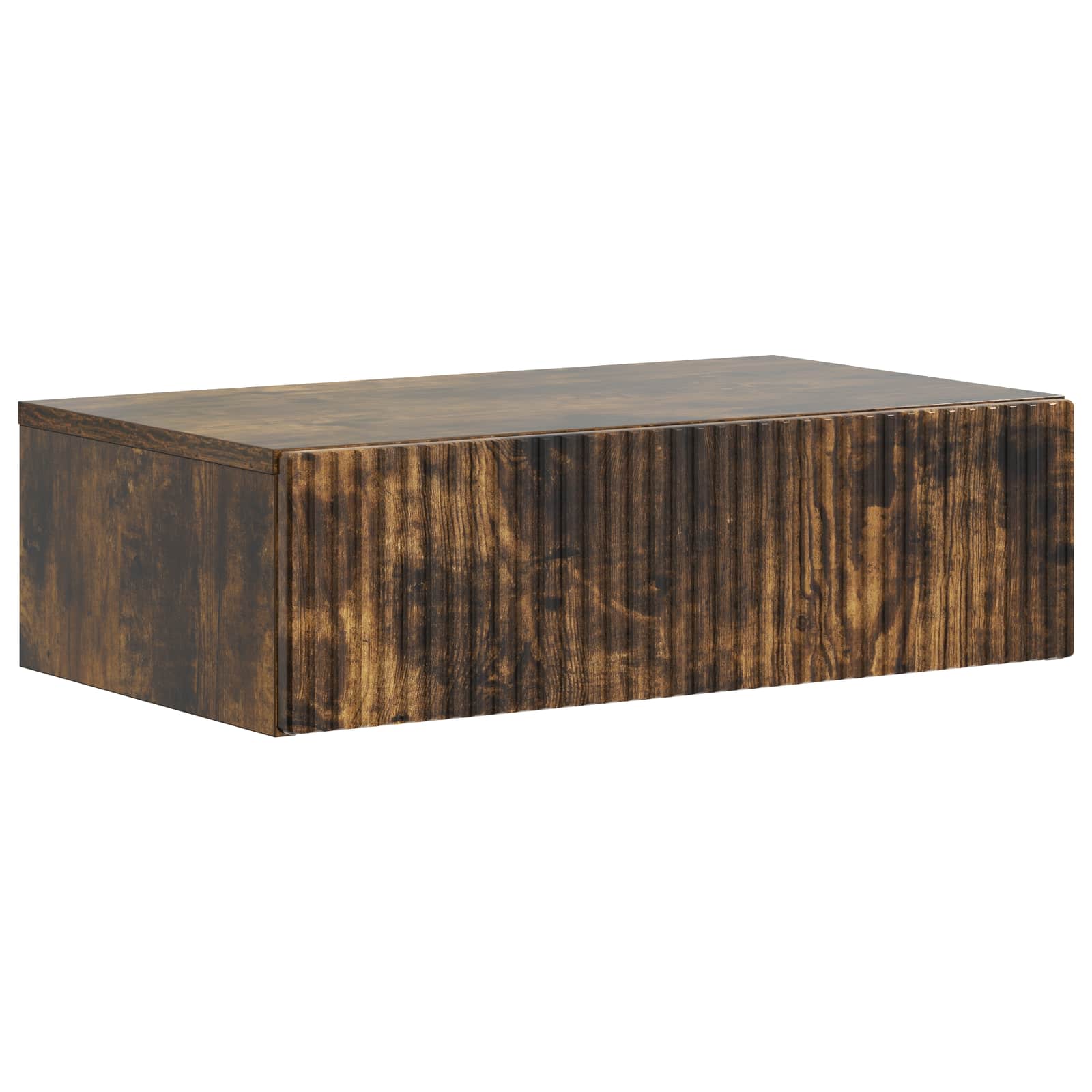 Stolna montirana na zid Dimljeni hrast 59 x 34,5 x 17 cm