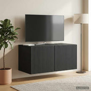 TV ormar za zid 59,5 x 41 x 30 cm Crna Konstruirano drvo