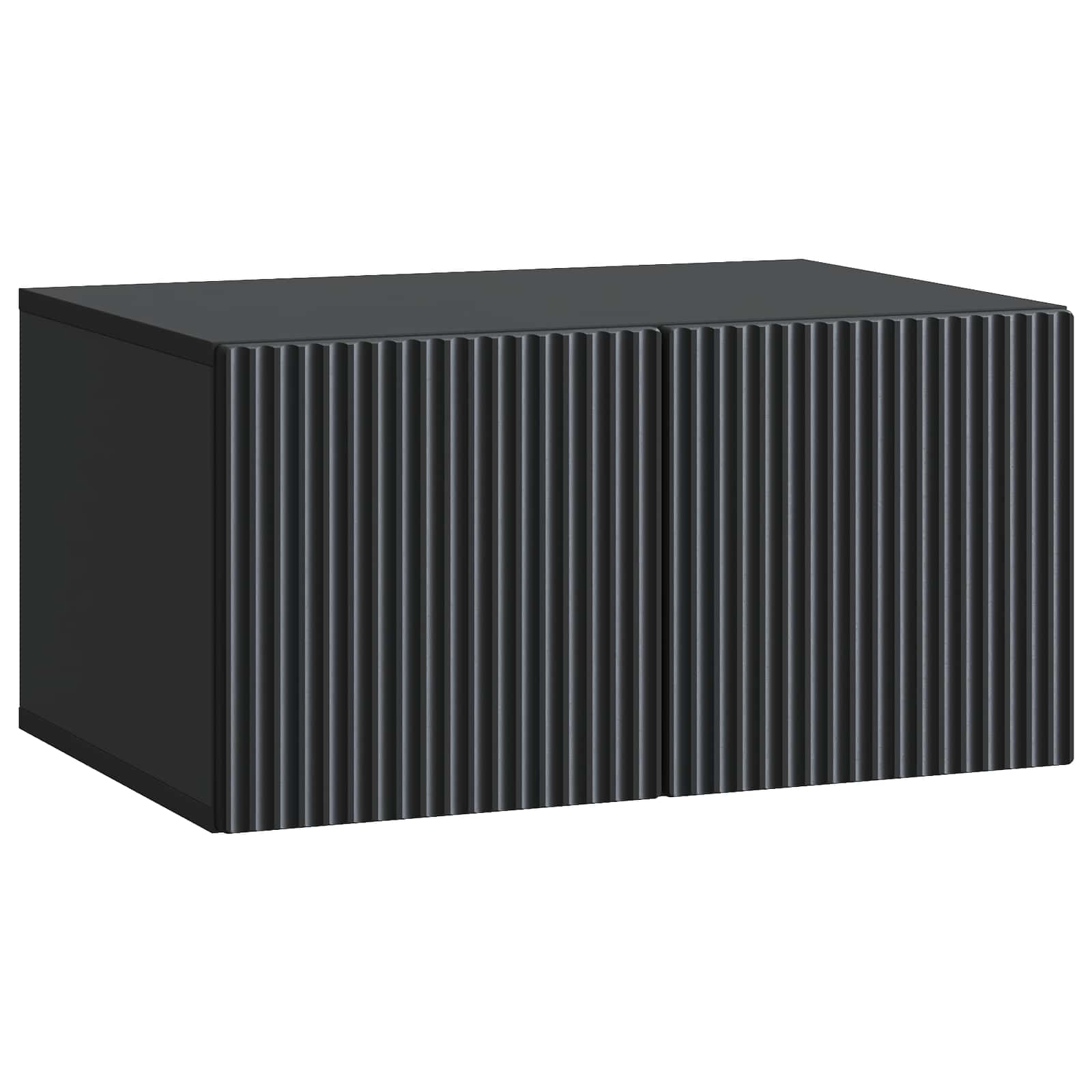 TV ormar za zid 59,5 x 41 x 30 cm Crna Konstruirano drvo