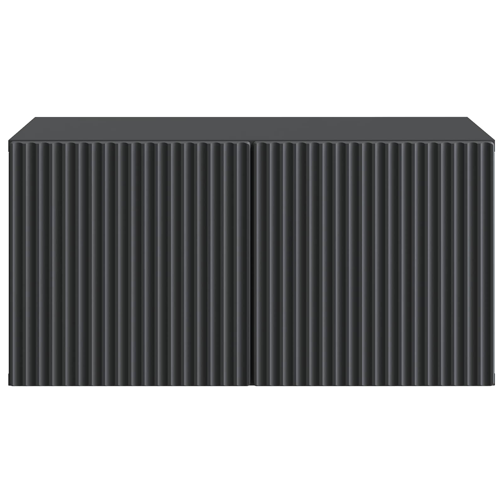TV ormar za zid 59,5 x 41 x 30 cm Crna Konstruirano drvo