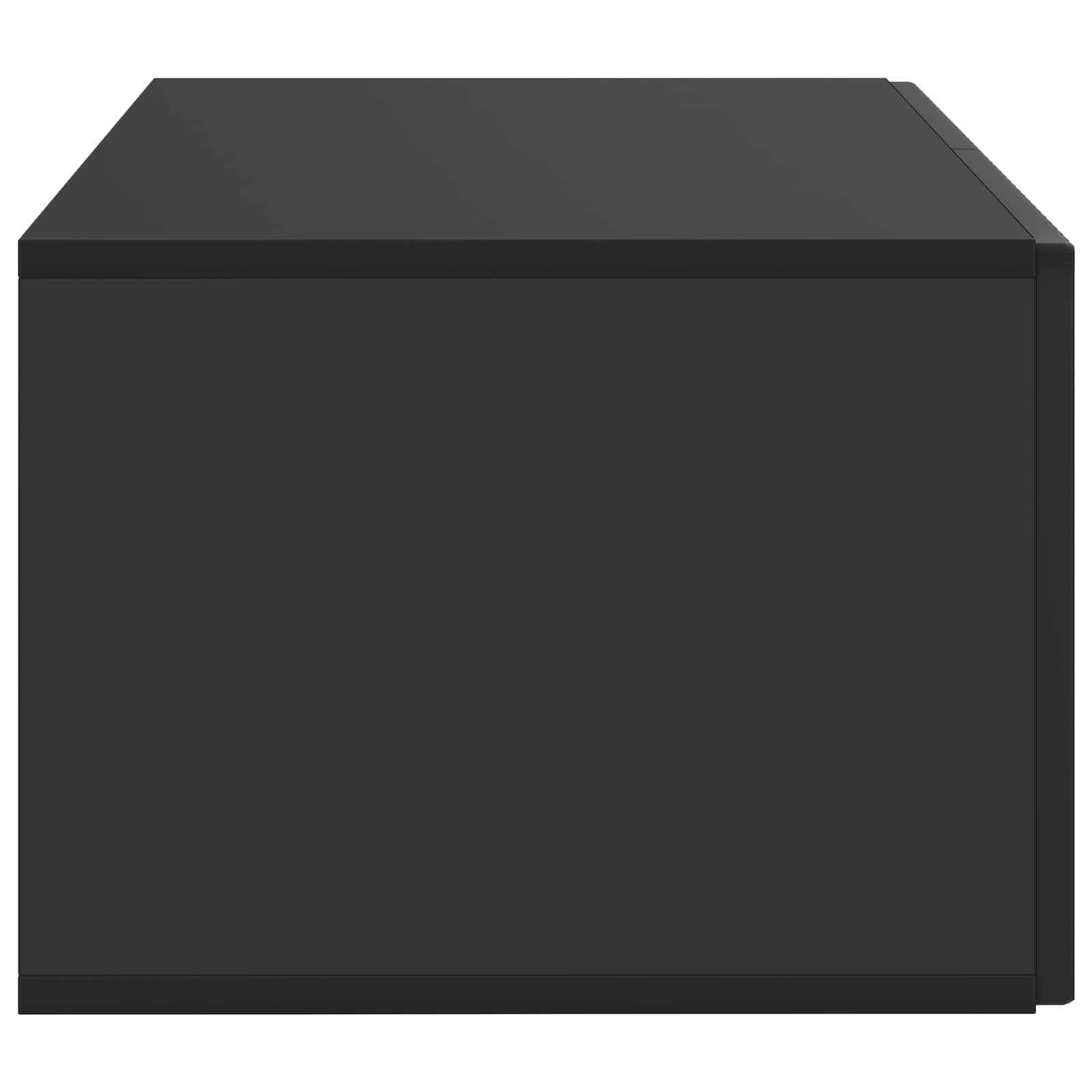 TV ormar za zid 59,5 x 41 x 30 cm Crna Konstruirano drvo
