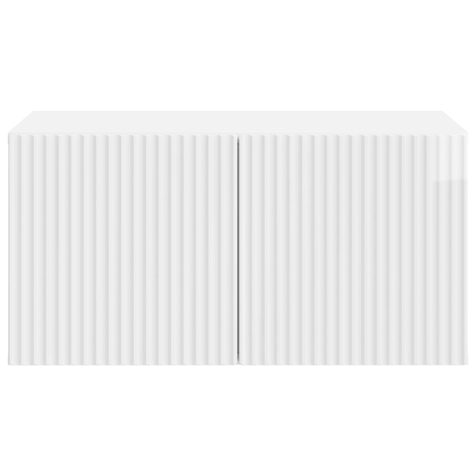 TV ormar za zid Zidne Bijela visokog sjaja 59,5 x 41 x 30 cm