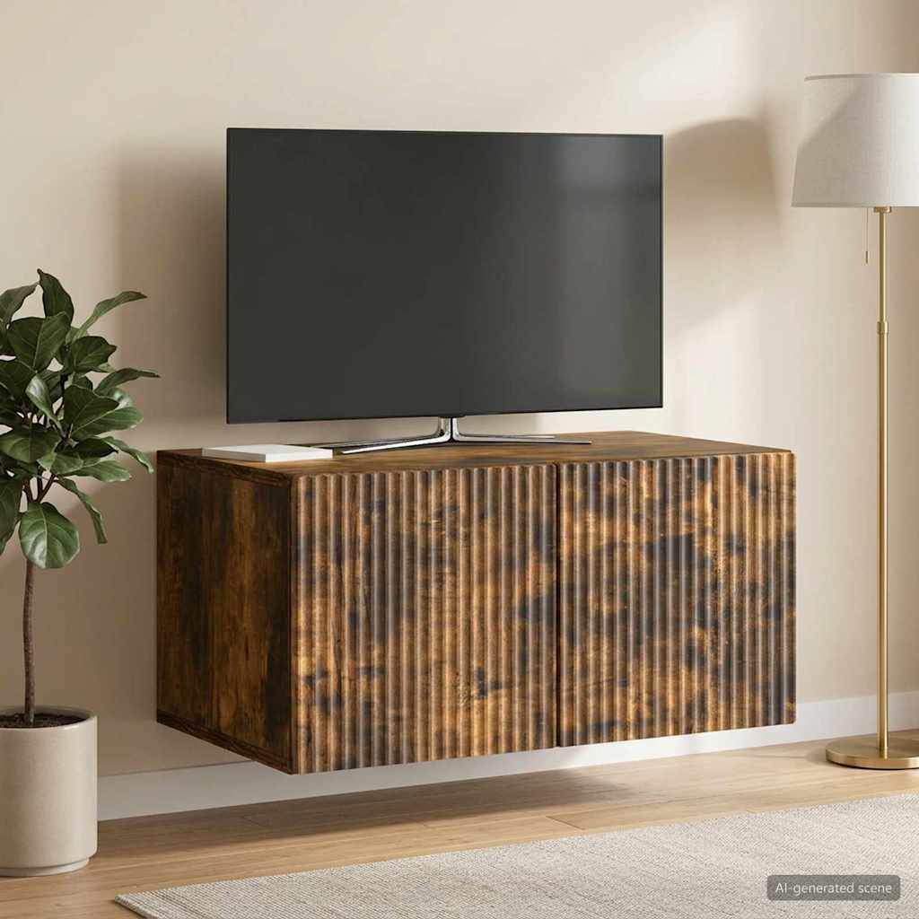 TV ormar za zid Zidne Dimljeni hrast 59,5 x 41 x 30 cm