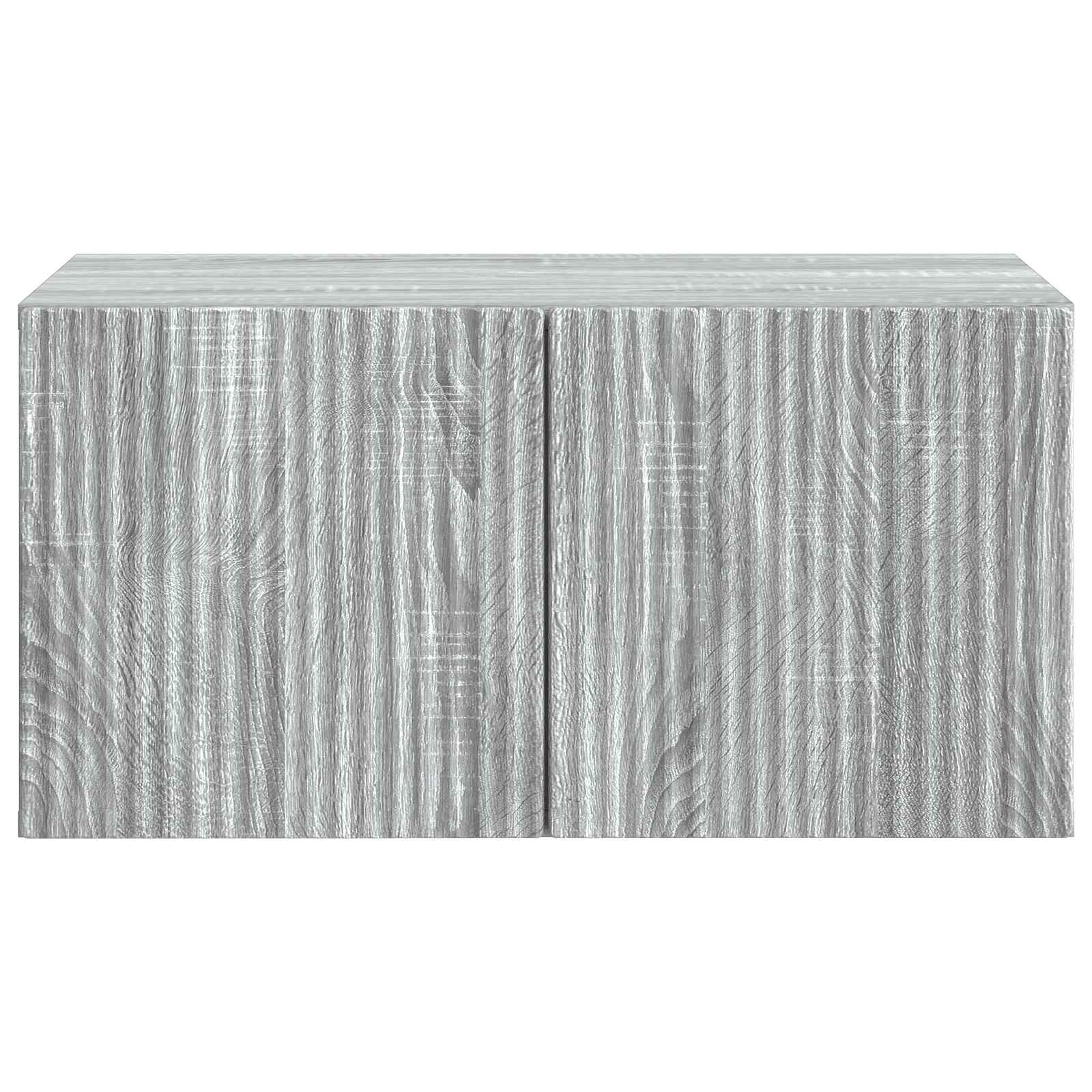 TV ormar za zid Siva sonoma 59,5 x 41 x 30 cm Konstruirano drvo