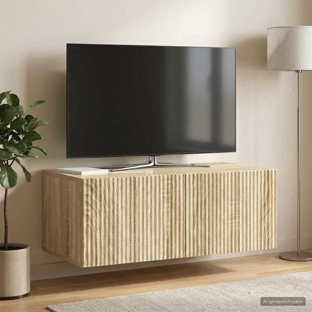 TV ormar za zid 78,5 x 41 x 30 cm Hrast sonoma