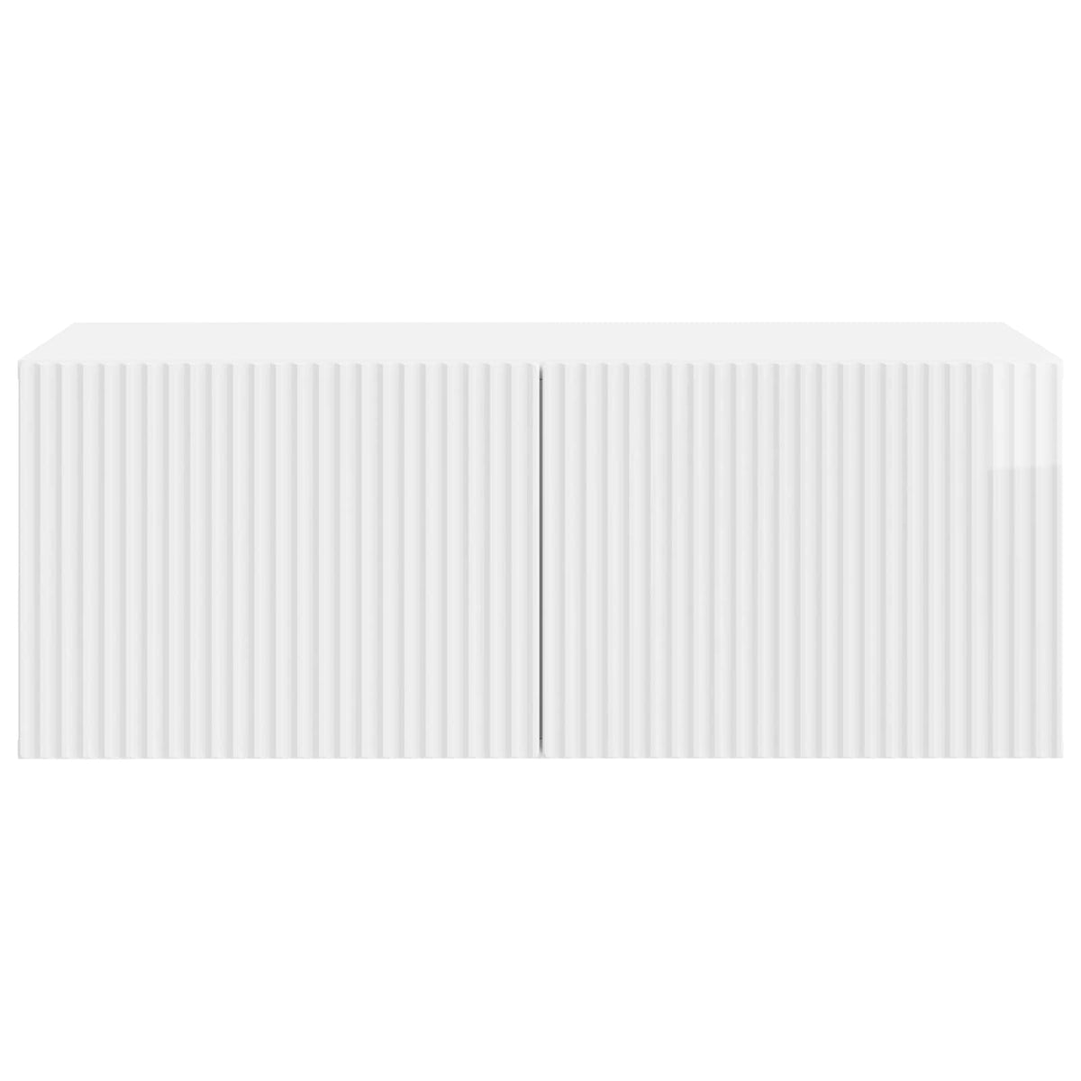 TV ormar za zid 78,5 x 41 x 30 cm Bijela visokog sjaja