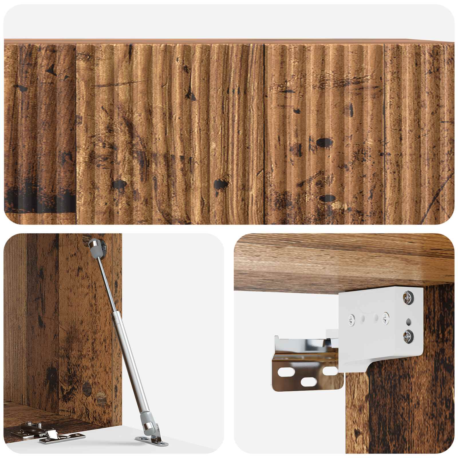 TV ormar za zid Staro drvo 78,5 x 41 x 30 cm Konstruirano drvo