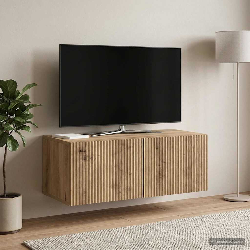 TV ormar za zid 78,5 x 41 x 30 cm Hrast artisan