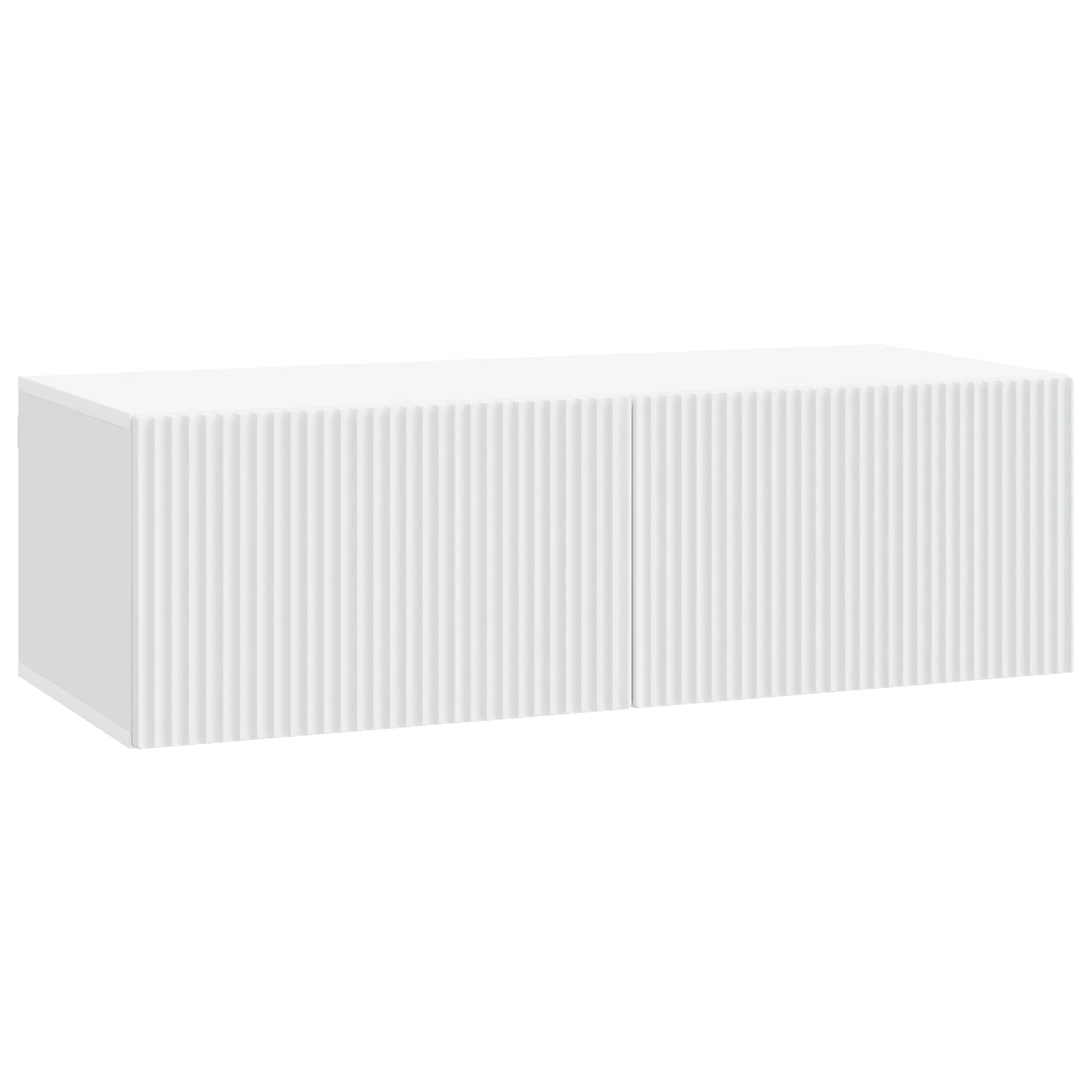 TV ormar za zid Zidne Bijela 98 x 41 x 30 cm Konstruirano drvo