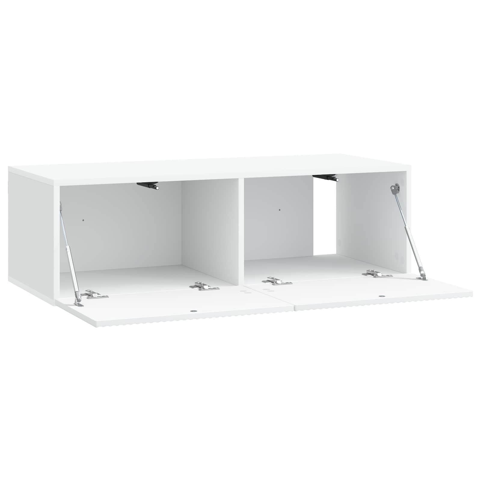 TV ormar za zid Zidne Bijela 98 x 41 x 30 cm Konstruirano drvo