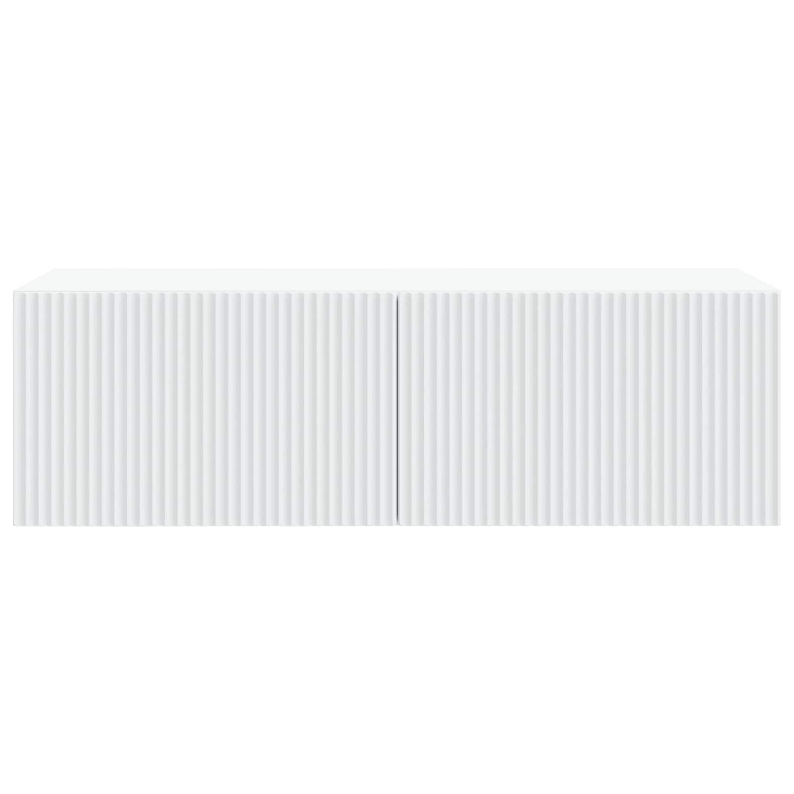 TV ormar za zid Zidne Bijela 98 x 41 x 30 cm Konstruirano drvo