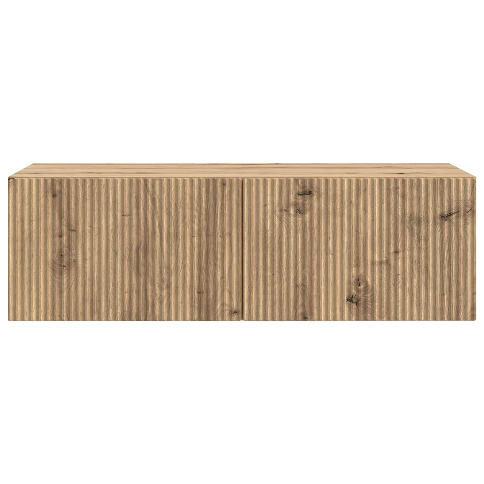 TV ormar za zid 98 x 41 x 30 cm Hrast artisan Konstruirano drvo