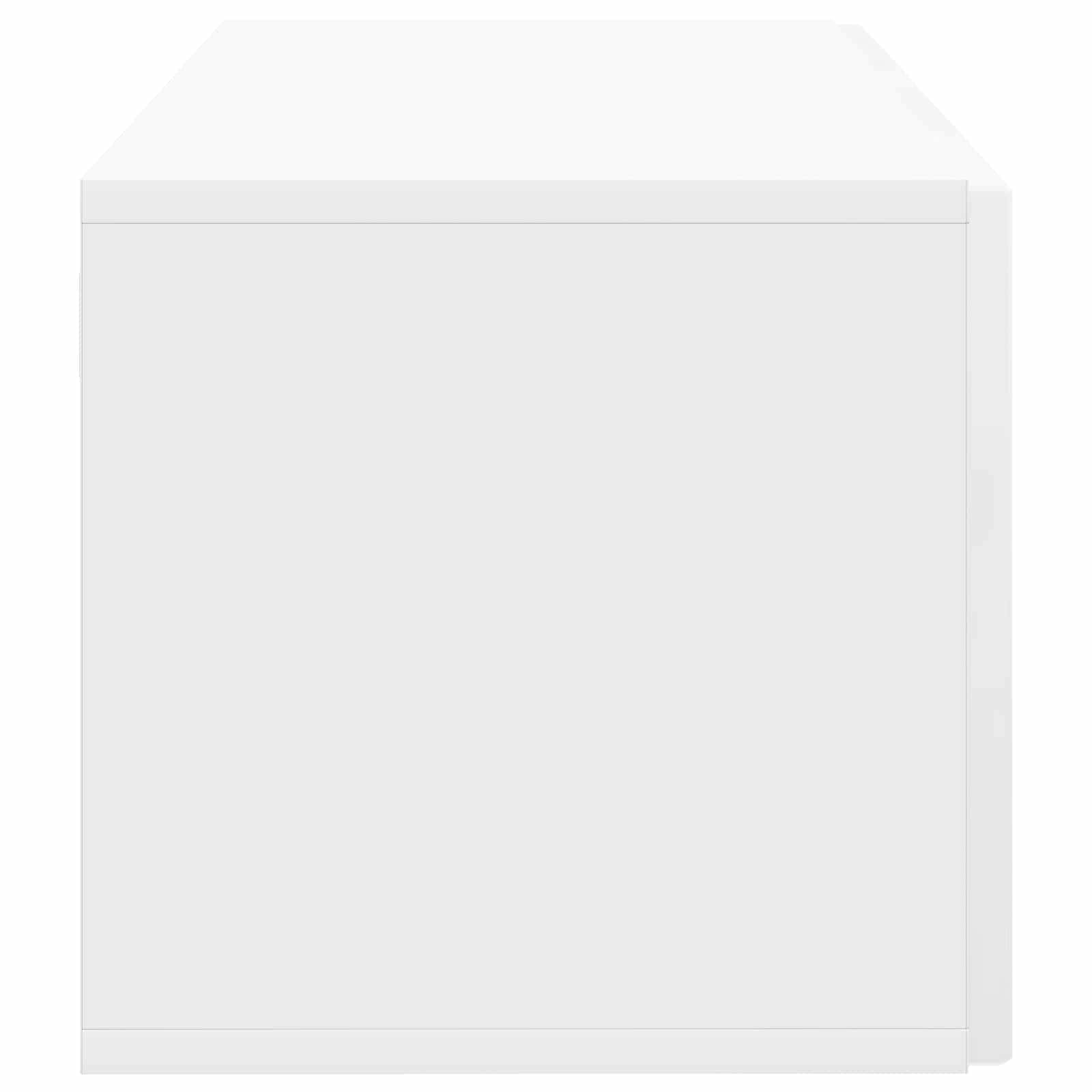 TV ormar za zid Zidne Bijela visokog sjaja 59,5 x 31 x 30 cm