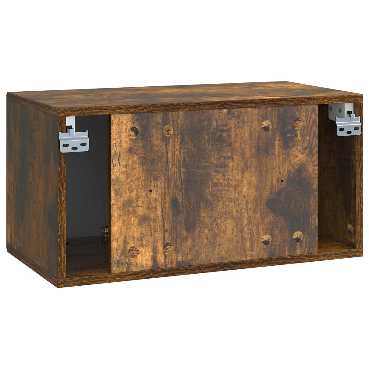 TV ormar za zid 59,5 x 31 x 30 cm Dimljeni hrast