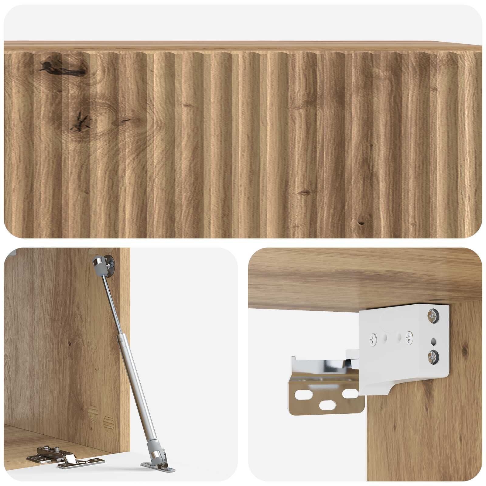 TV ormar za zid Zidne Hrast artisan 59,5 x 31 x 30 cm