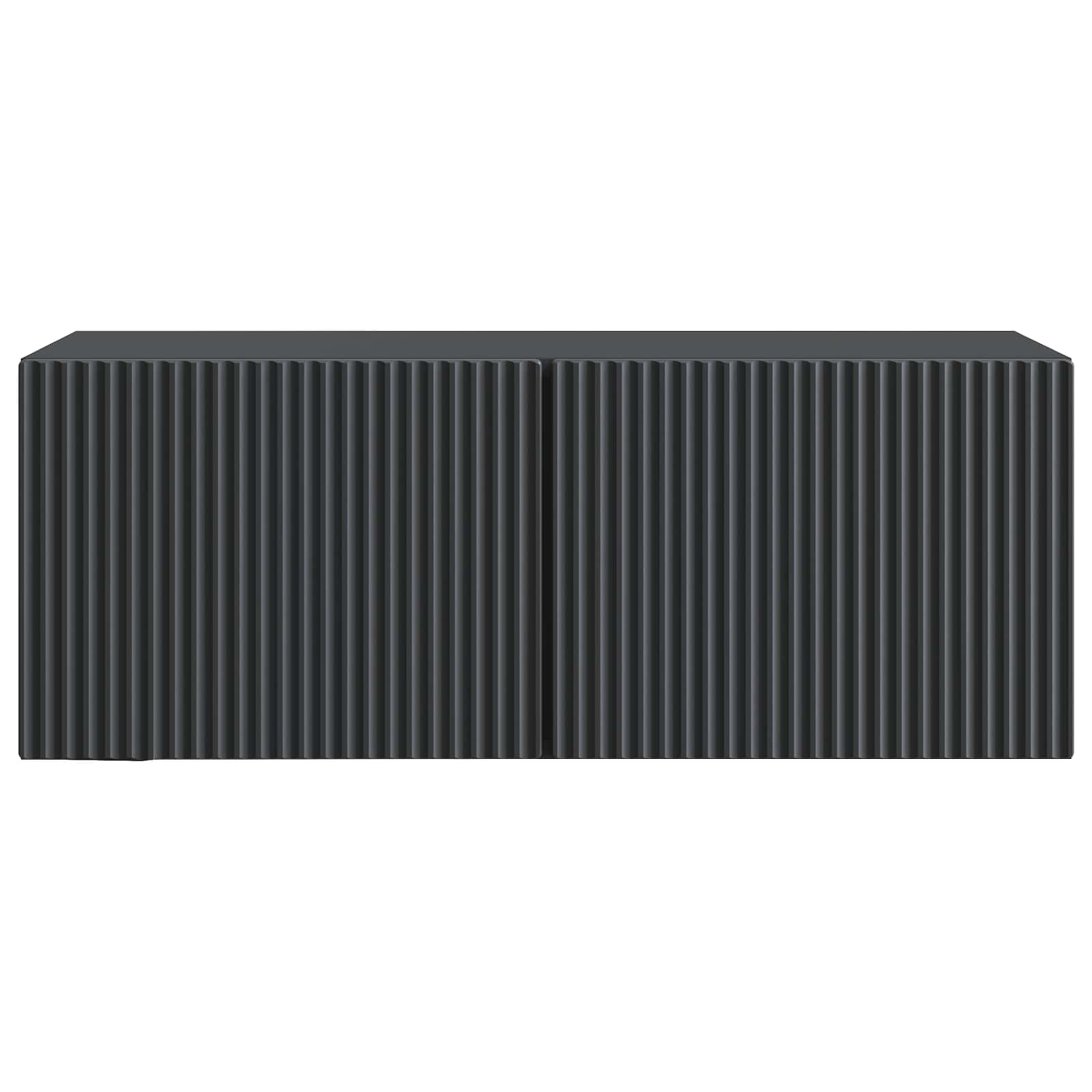 TV ormar za zid Zidne Crna 78,5 x 31 x 30 cm Konstruirano drvo
