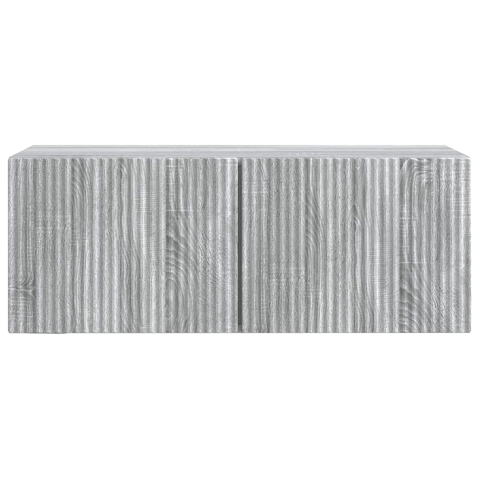 TV ormar za zid Siva sonoma 78,5 x 31 x 30 cm Konstruirano drvo
