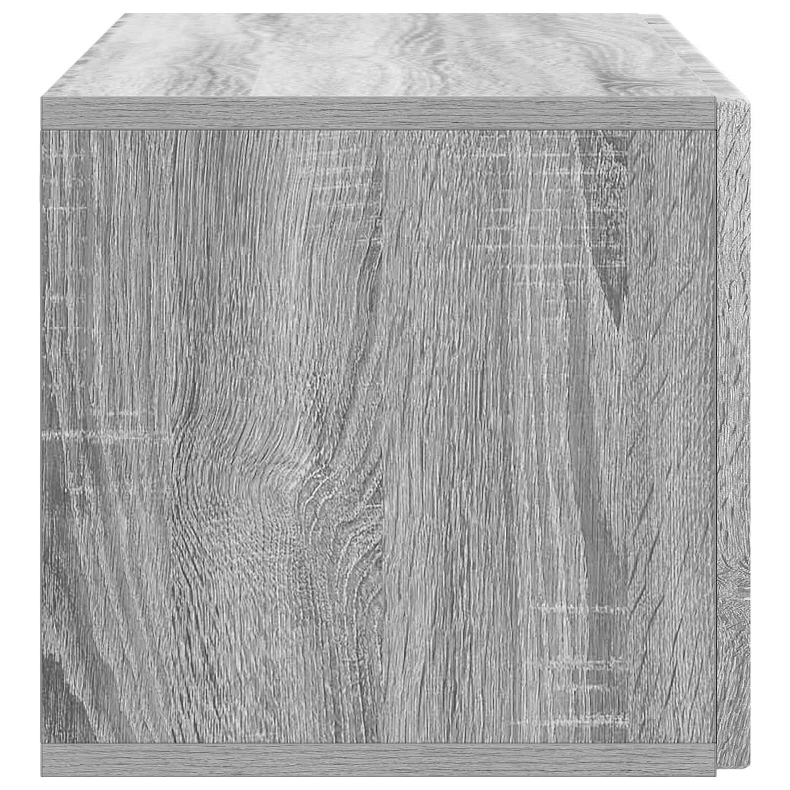 TV ormar za zid Siva sonoma 78,5 x 31 x 30 cm Konstruirano drvo