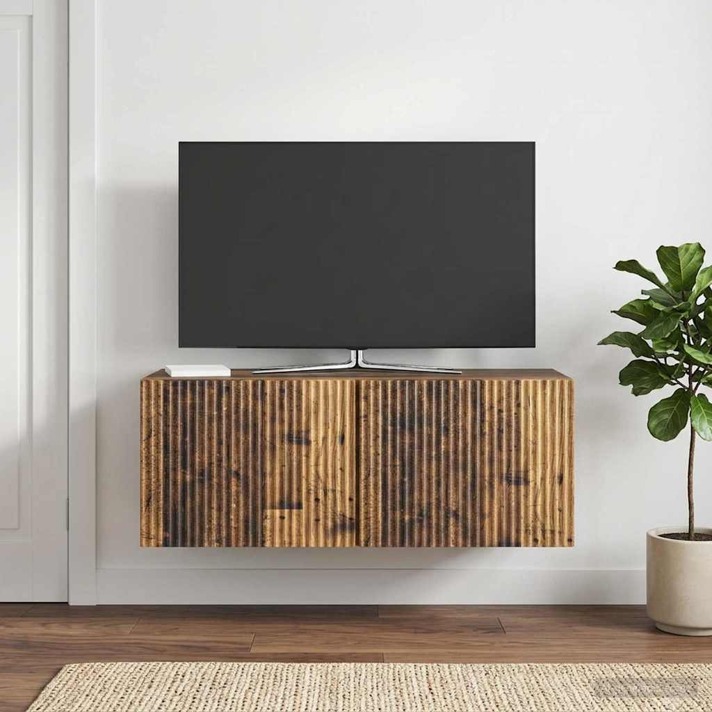 TV ormar za zid Staro drvo 78,5 x 31 x 30 cm Konstruirano drvo