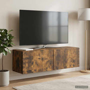 TV ormar za zid 98 x 31 x 30 cm Dimljeni hrast