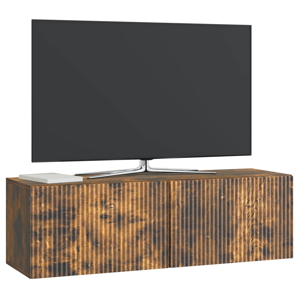 TV ormar za zid 98 x 31 x 30 cm Dimljeni hrast