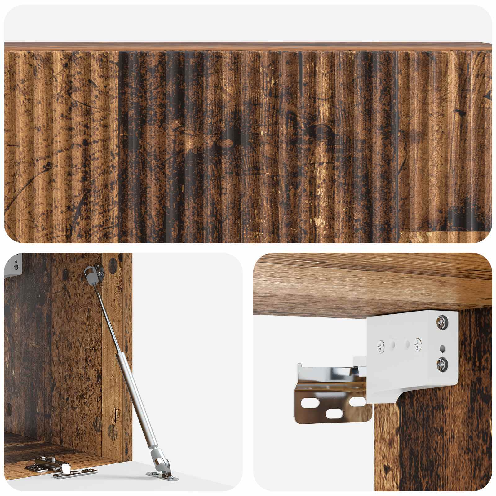 TV ormar za zid Staro drvo 98 x 31 x 30 cm Konstruirano drvo