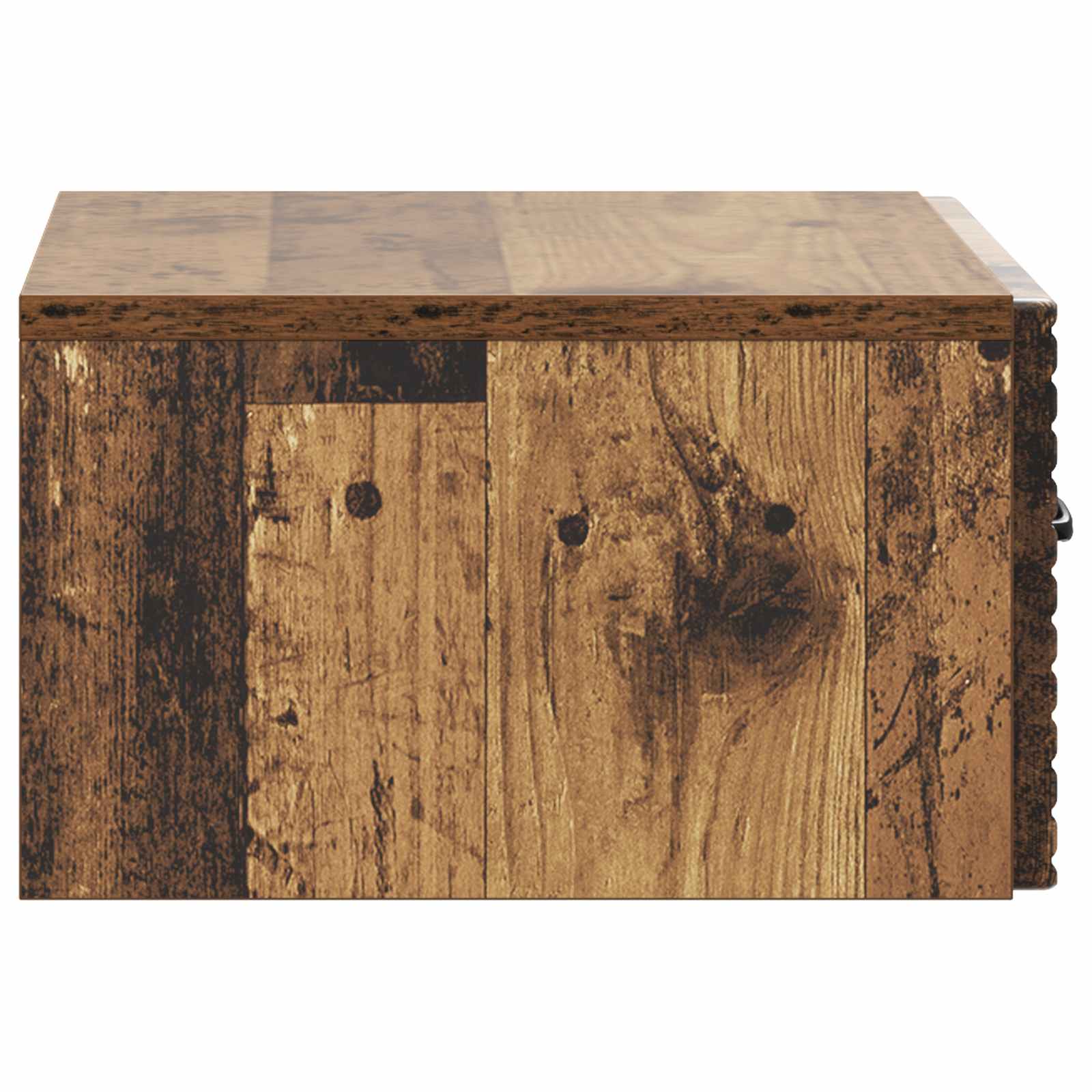 Noćni ormarić za montažu na zid Staro drvo 49 x 34,5 x 20 cm