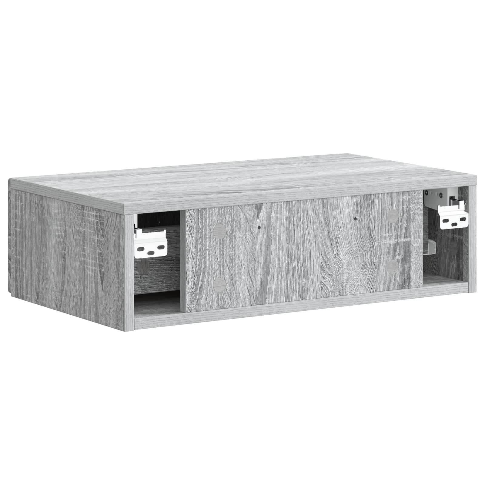 Stolna montirana na zid Siva sonoma 59 x 34,5 x 17 cm