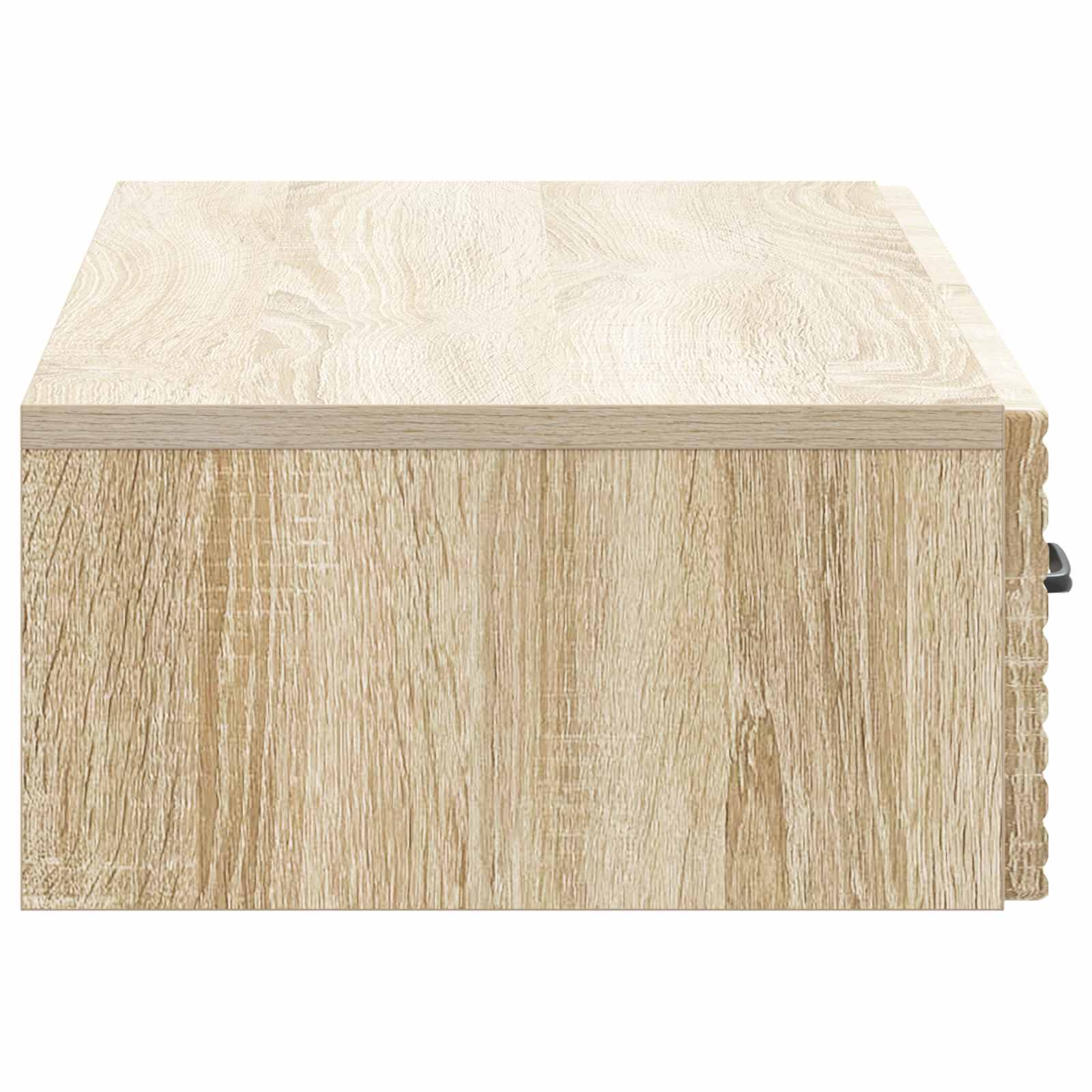 Stolna montirana na zid Hrast sonoma 87,5 x 34,5 x 17 cm