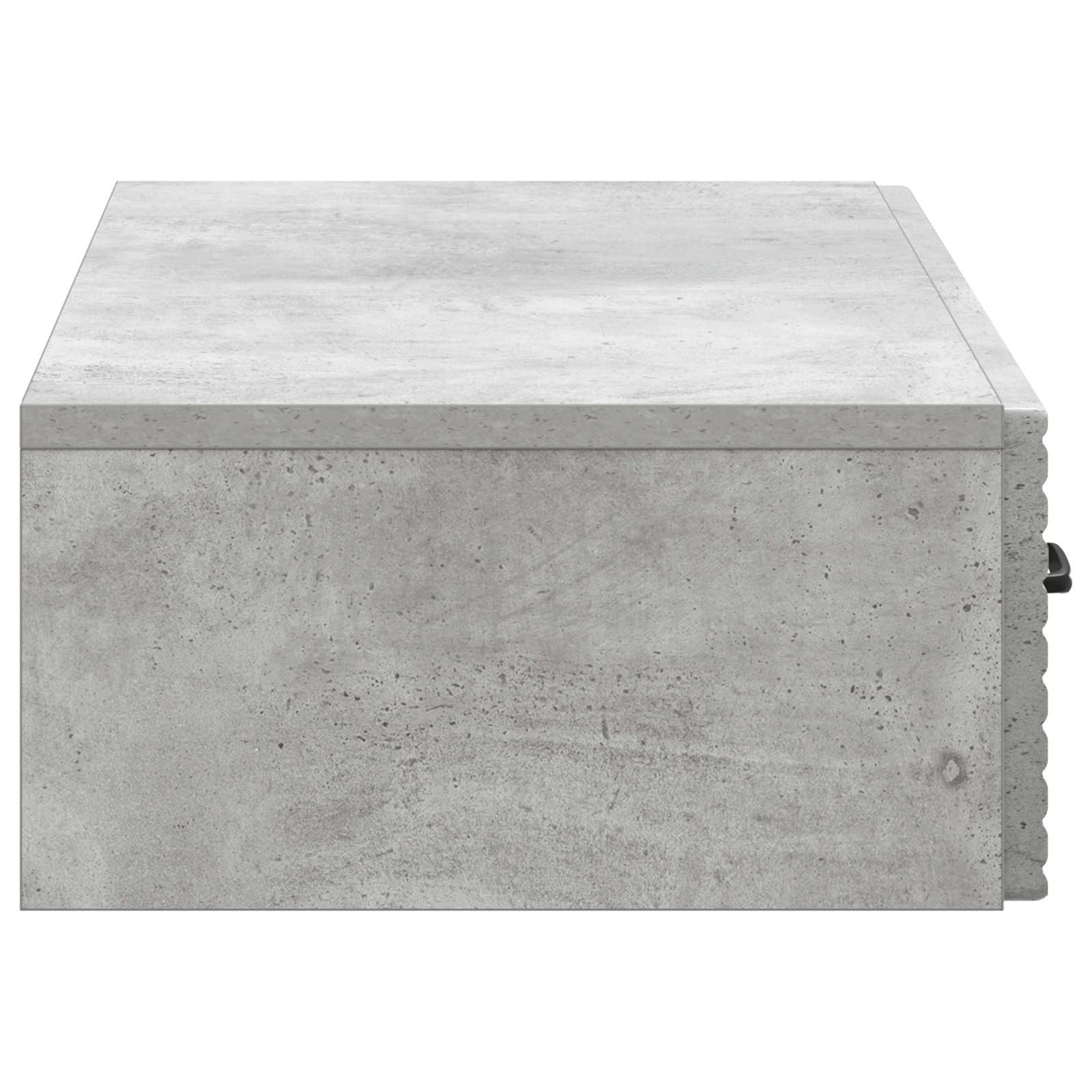 Stolna montirana na zid Betonska siva 87,5 x 34,5 x 17 cm