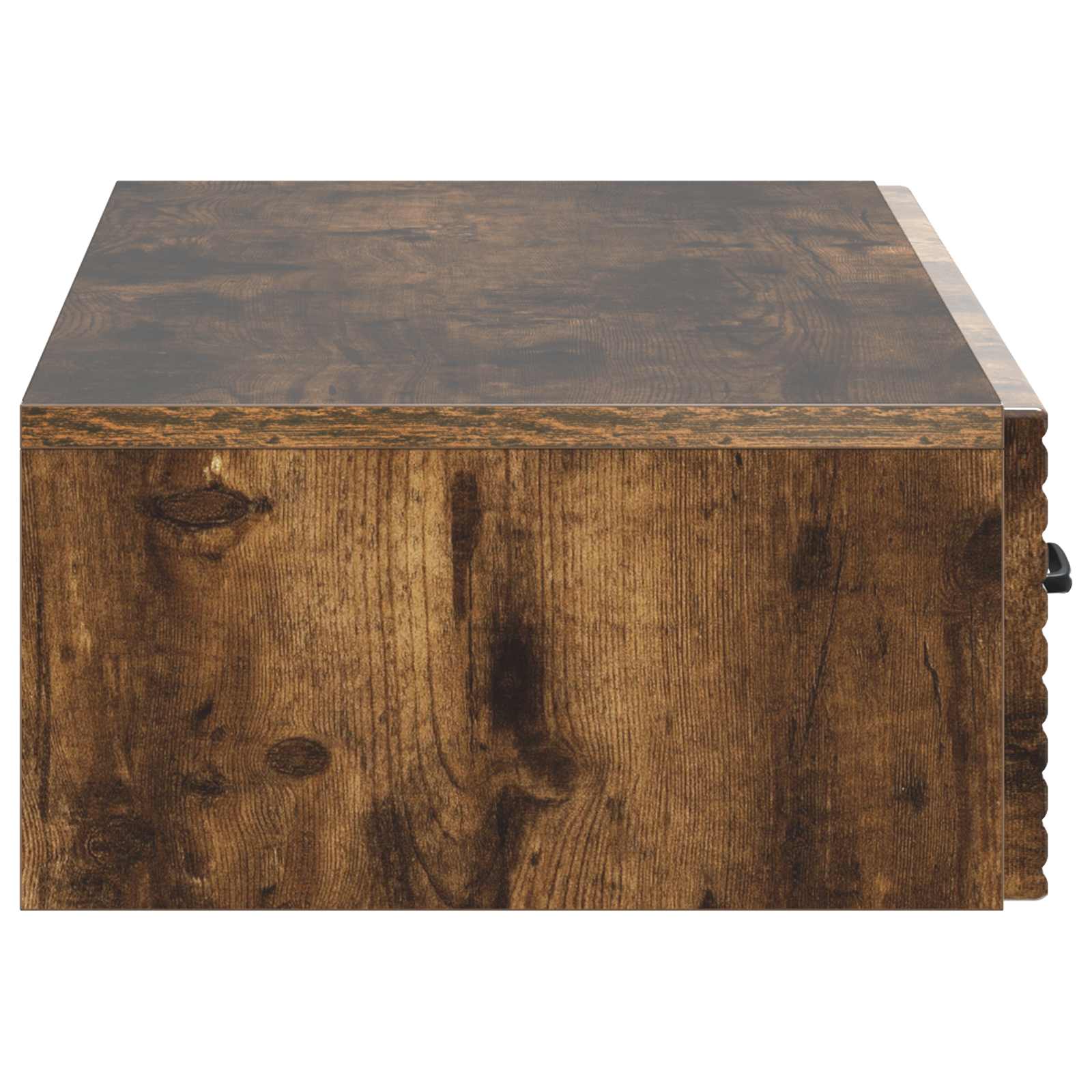 Stolna montirana na zid Dimljeni hrast 87,5 x 34,5 x 17 cm