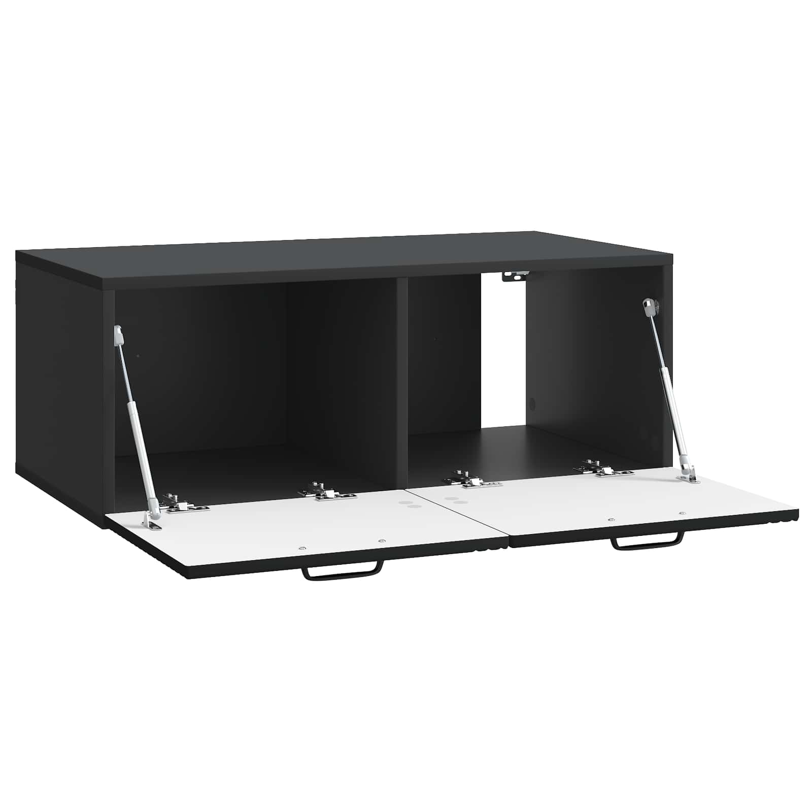TV ormar za zid Zidne Crna 78,5 x 41 x 30 cm Konstruirano drvo