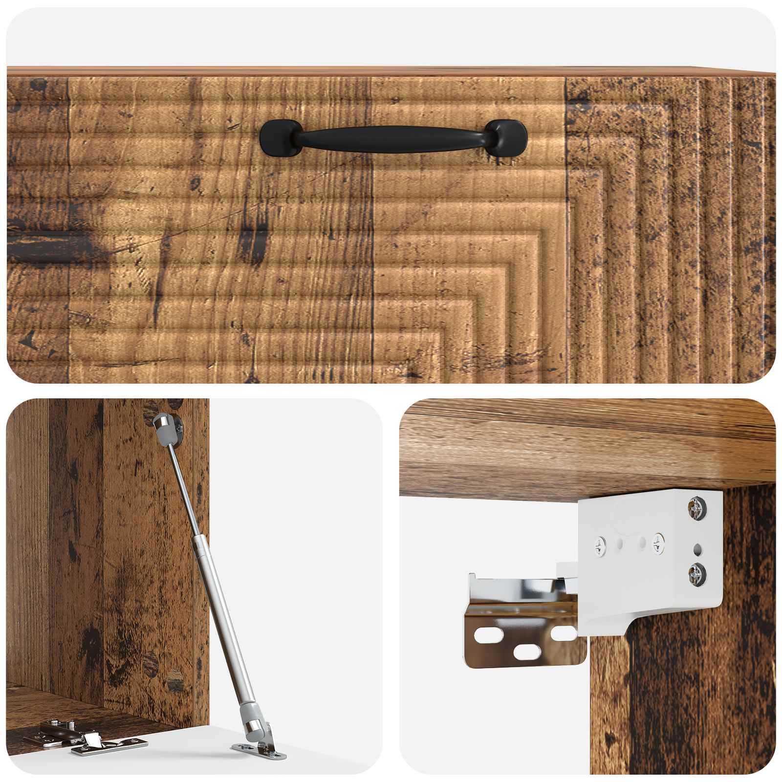 TV ormar za zid Staro drvo 78,5 x 41 x 30 cm Konstruirano drvo