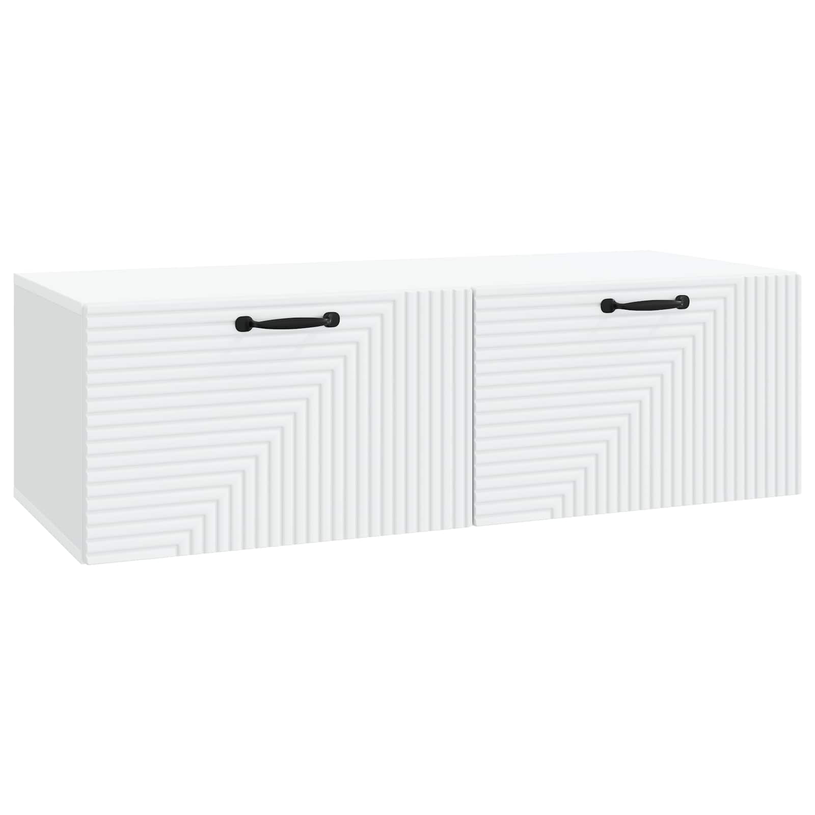 TV ormar za zid Zidne Bijela 98 x 41 x 30 cm Konstruirano drvo
