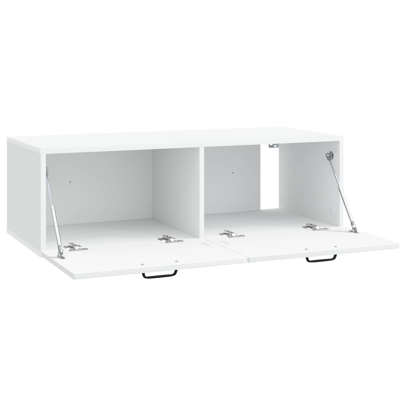 TV ormar za zid Zidne Bijela 98 x 41 x 30 cm Konstruirano drvo