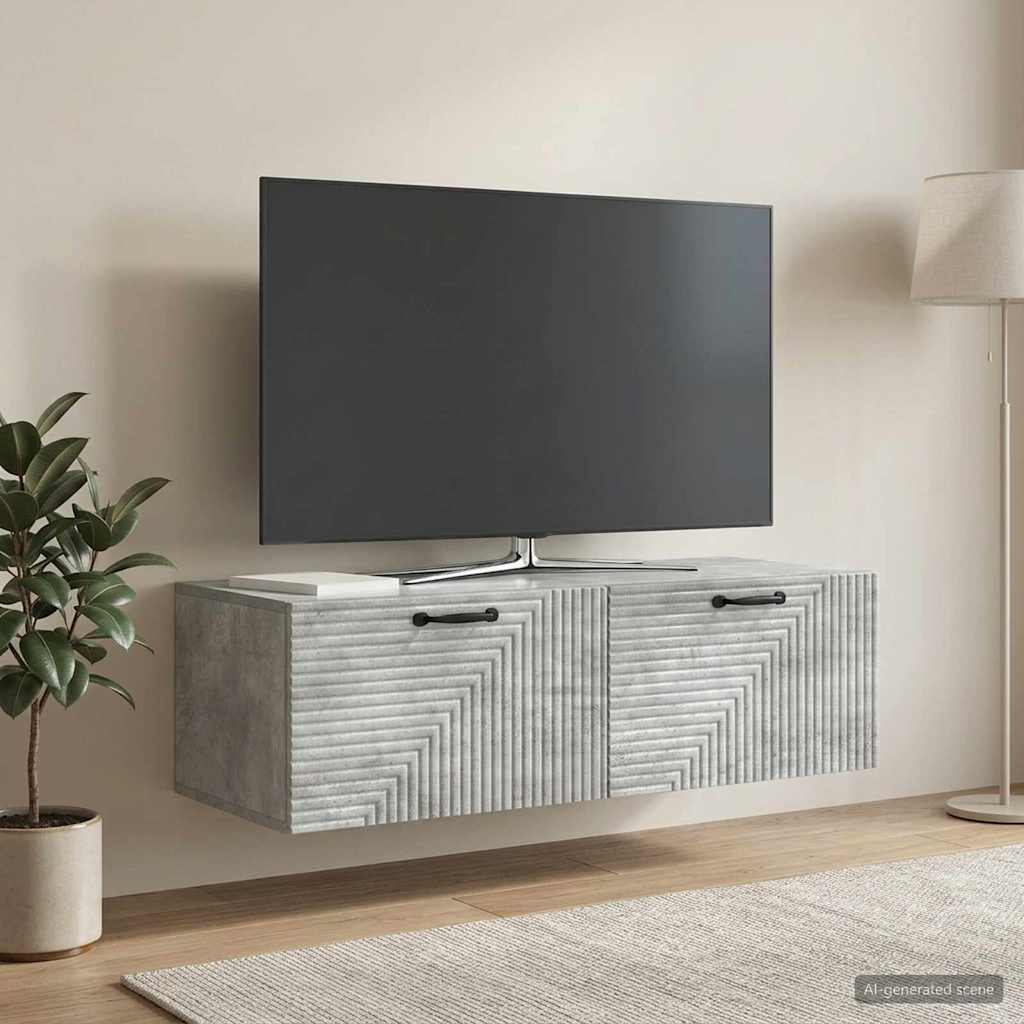 TV ormar za zid Zidne Konstruirano drvo