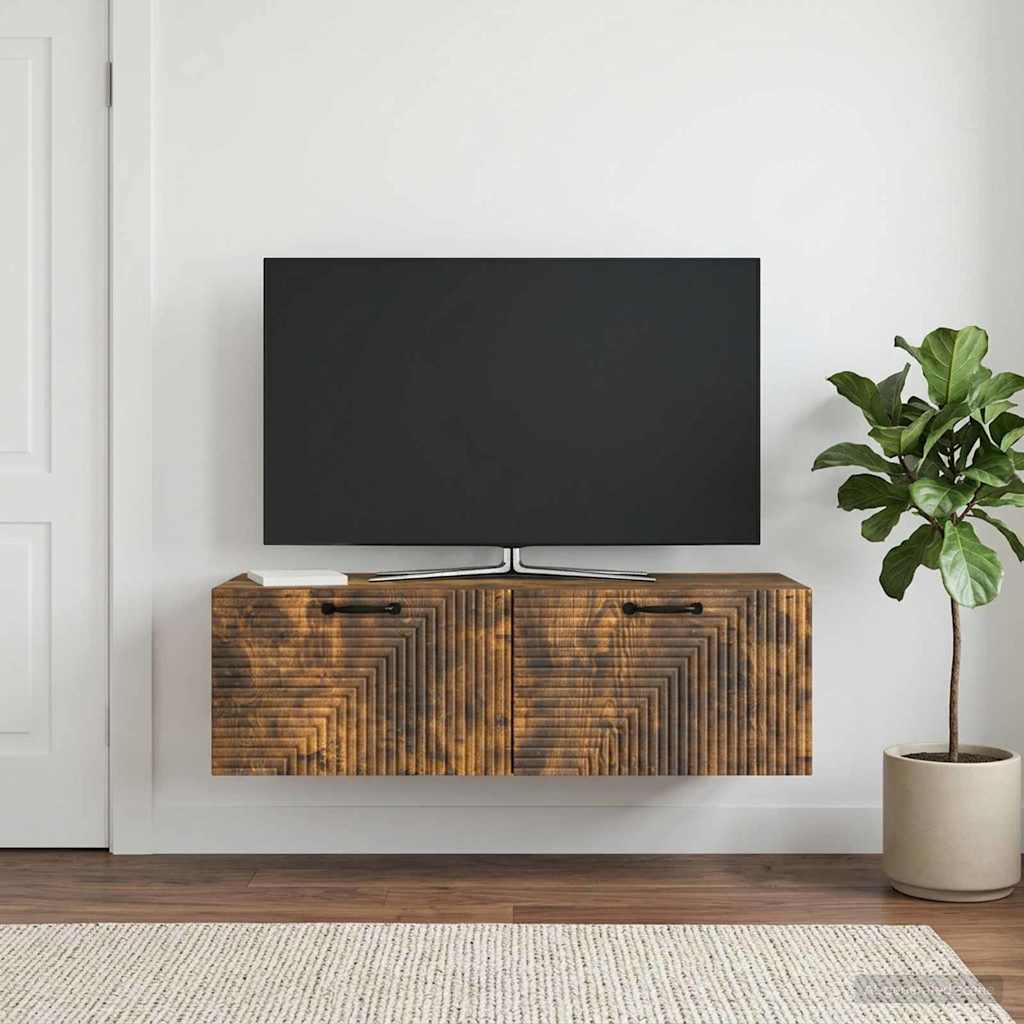 TV ormar za zid Zidne Dimljeni hrast 98 x 41 x 30 cm