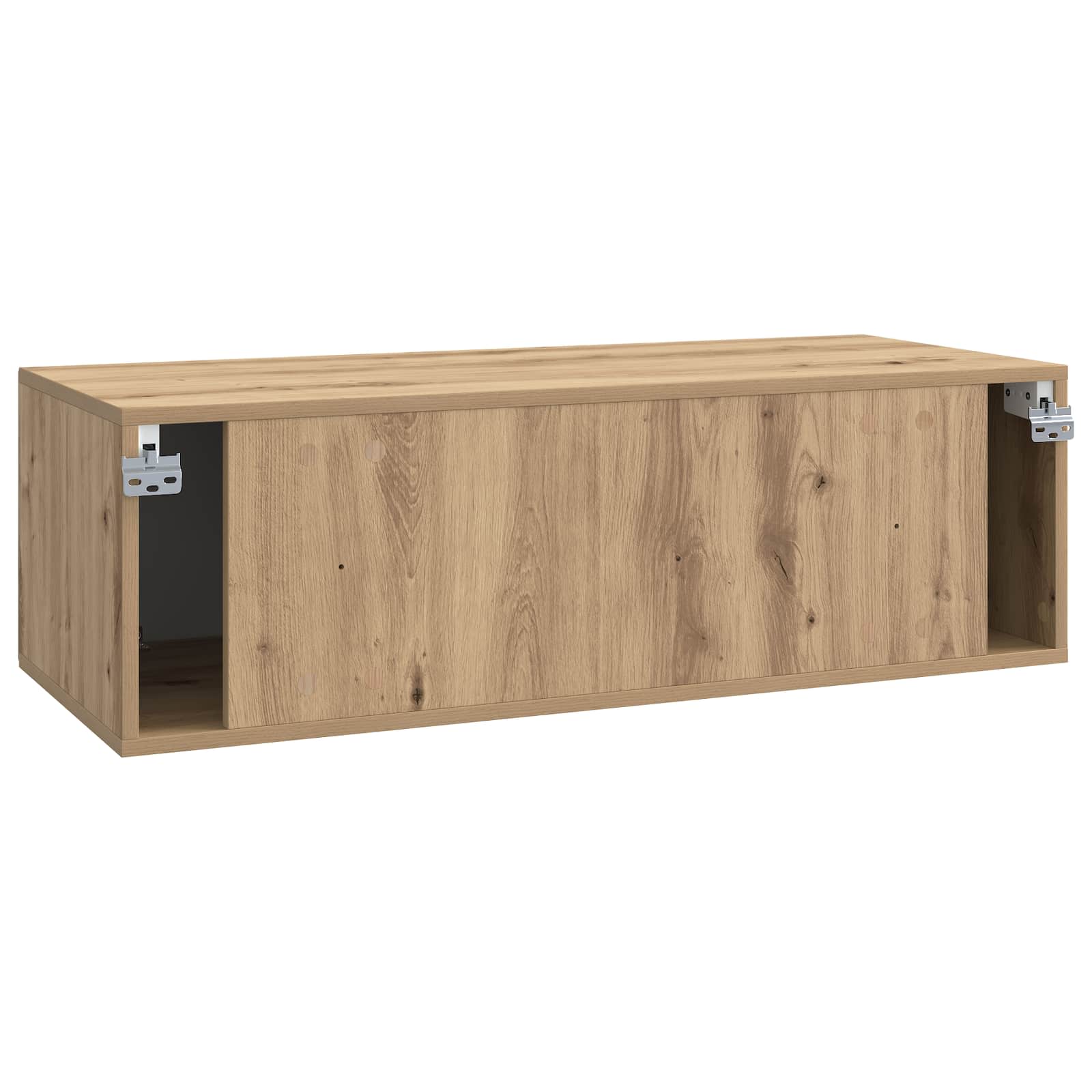 TV ormar za zid Hrast artisan 98 x 41 x 30 cm Konstruirano drvo