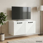 TV ormar za zid Bijela 59,5 x 31 x 30 cm Konstruirano drvo