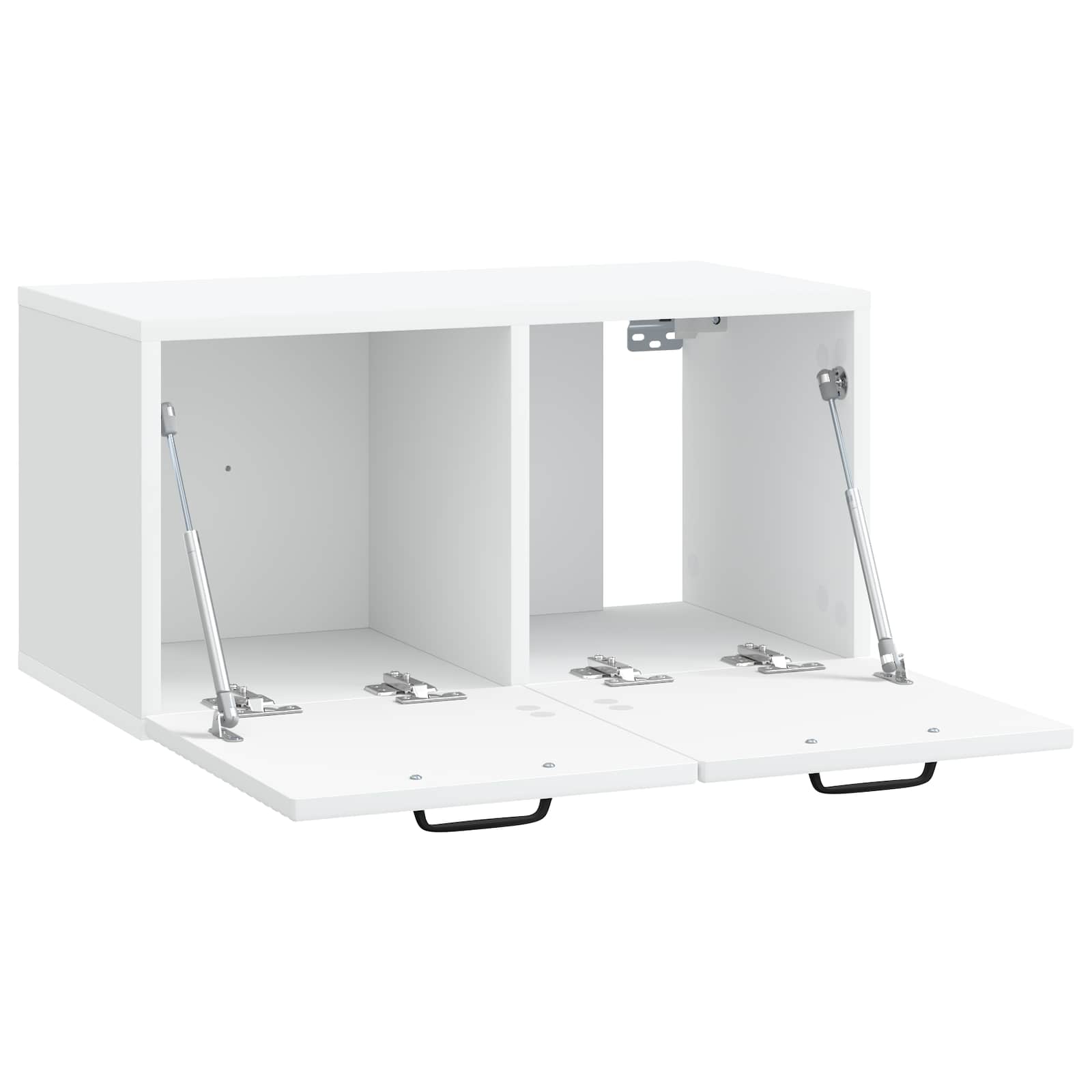 TV ormar za zid Bijela 59,5 x 31 x 30 cm Konstruirano drvo