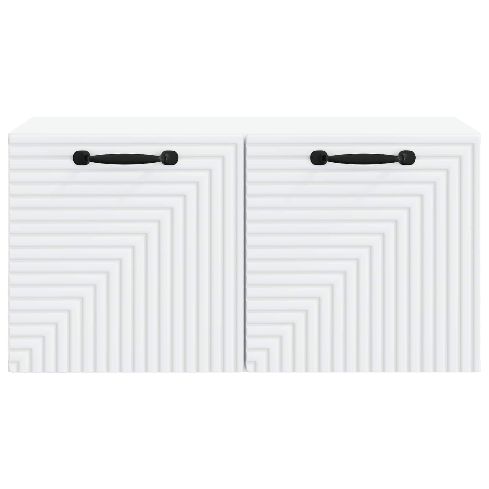 TV ormar za zid Bijela 59,5 x 31 x 30 cm Konstruirano drvo